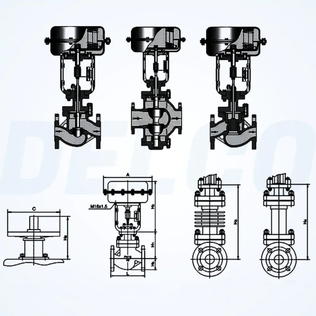 Pneumatic Control Valves