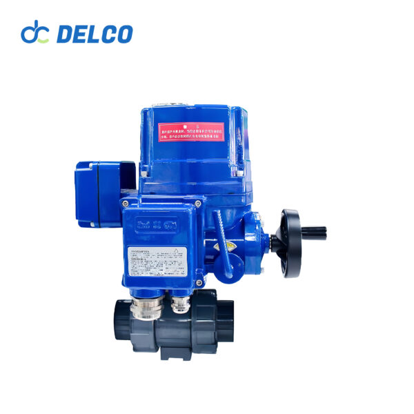 Explosion-proof electric UPVC valve