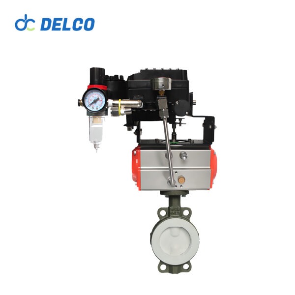 Fluorine Lined Butterfly Valve