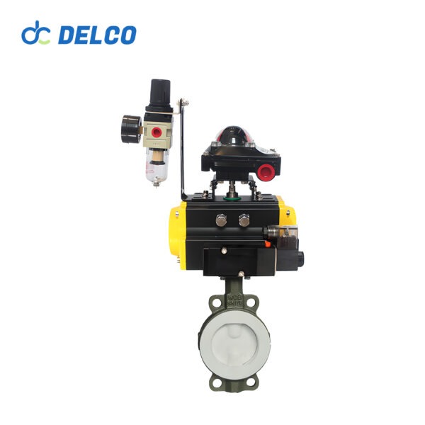 Pneumatic Fluorine Lined Valve